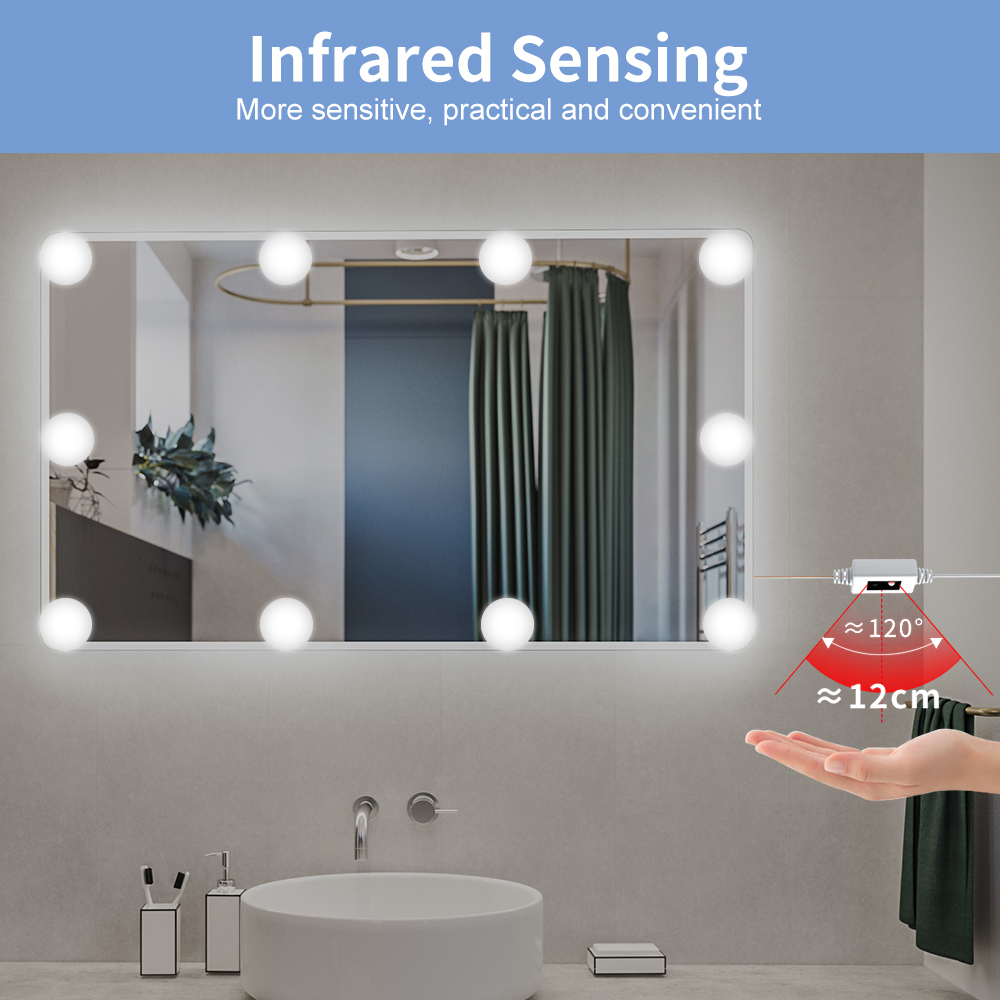 Lustro do makijażu światło Van – Dressing Table Vanity With Lighted Mirror recenzja i cena