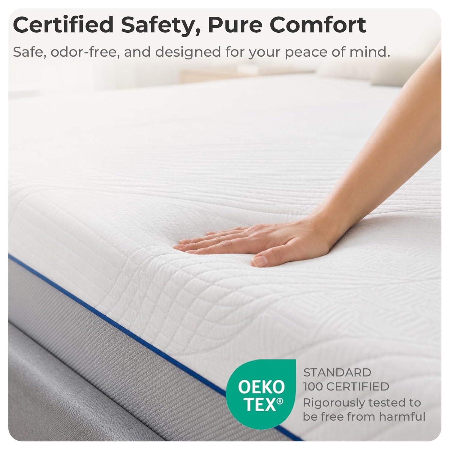 Materac Queen Size, 30 cm, z p – Memory Foam Mattress In A Box Queen recenzja i cena