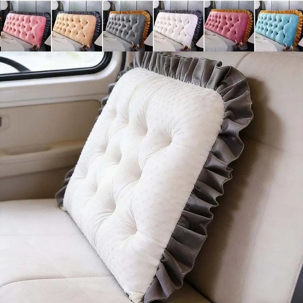 Poduszka z falbanką na zagłówe – Headboard Cushion Backrest Tatami recenzja i cena