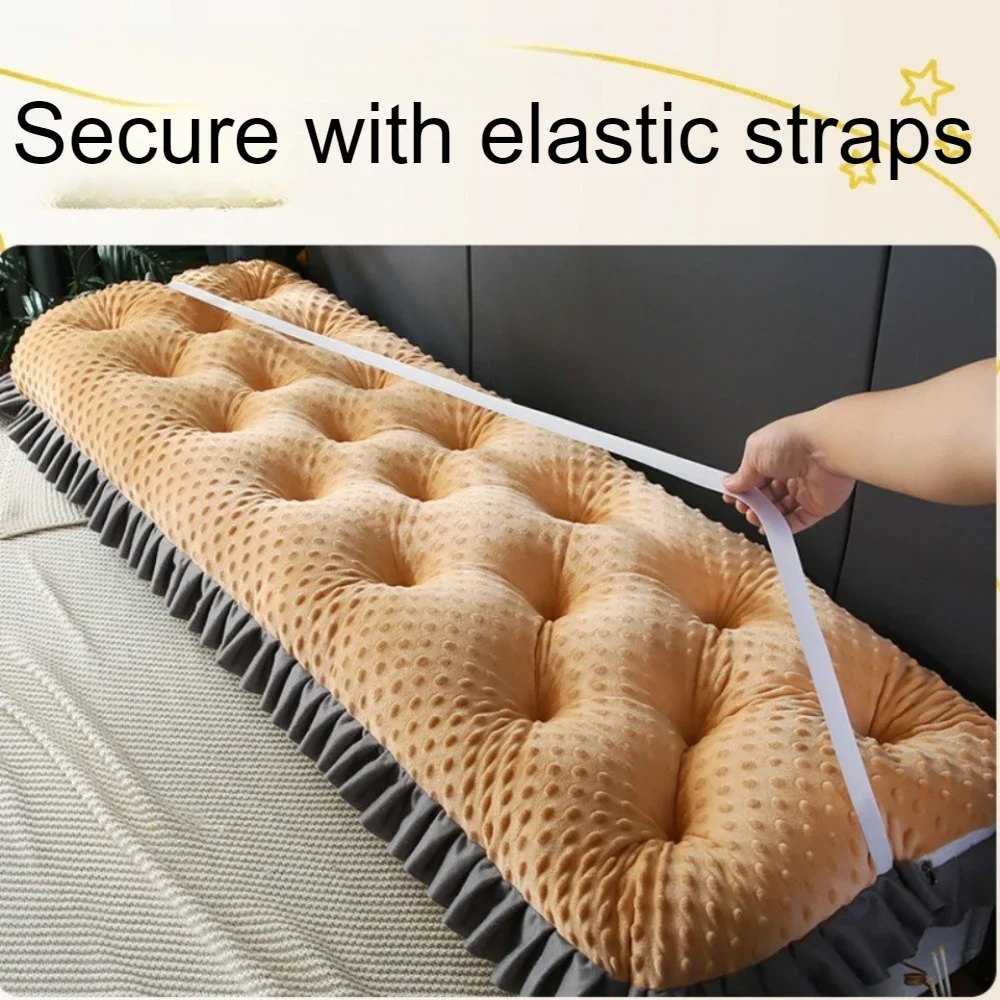 Poduszka z falbanką na zagłówe – Headboard Cushion Backrest Tatami recenzja i cena